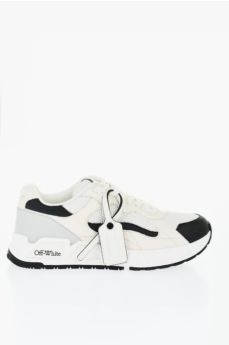 Zapatillas bajas KICK OFF con detalles de ante en blanco - Image 3