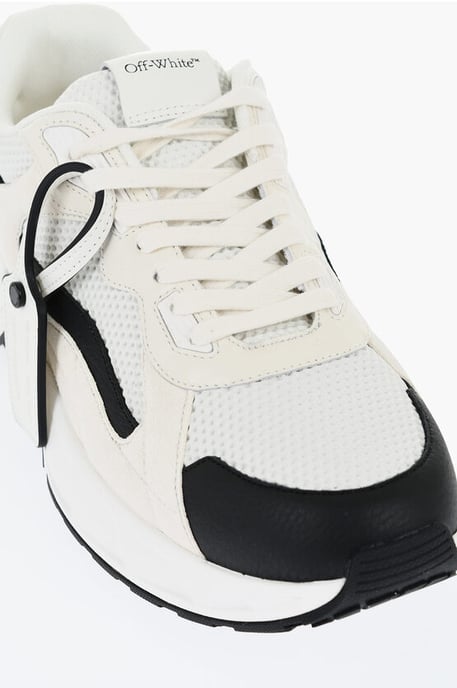 Zapatillas bajas KICK OFF con detalles de ante en blanco - Image 4