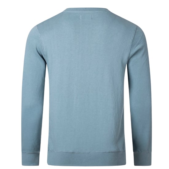 Sudadera azul con logo pequeño Aquascutum Active - Image 2