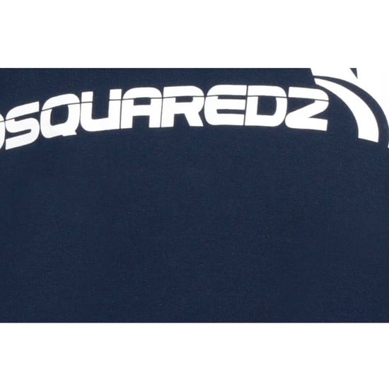Sudadera azul marino con el logo de la hoja de arce de Dsquared2 - Image 4
