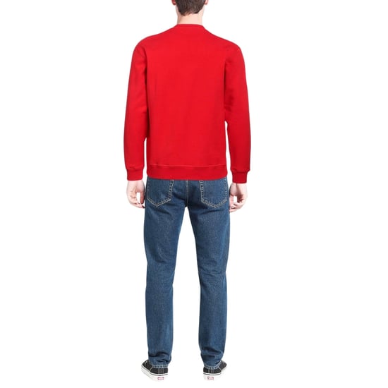Sudadera roja de cuello redondo con el logotipo Ceresio de Dsquared2 - Image 3