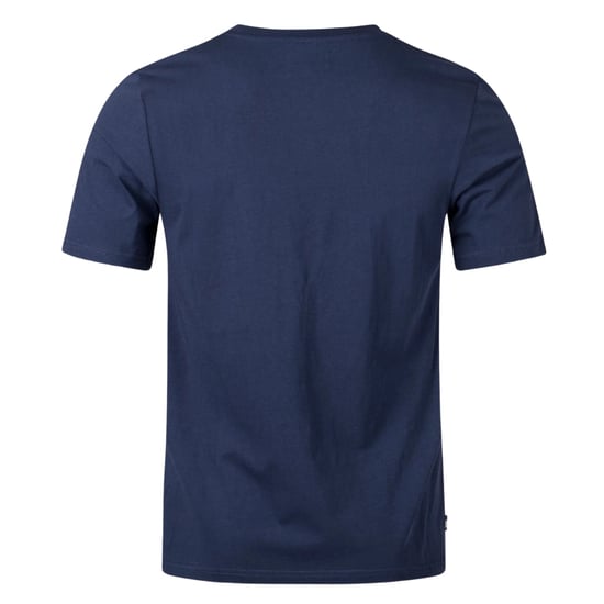 Camiseta azul marino con diseño de ribete activo Aquascutum - Image 2
