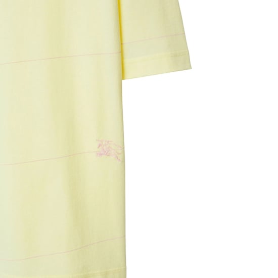 Camiseta Burberry de rayas amarillas Sherbet - Image 3