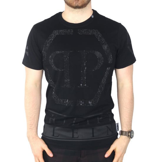Camiseta negra Theo de Philipp Plein - Image 1