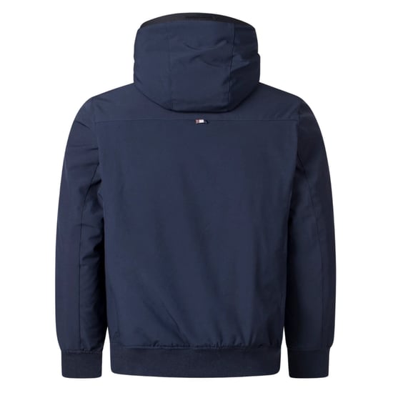 Chaqueta Aquascutum Active Plain con capucha azul marino - Image 2