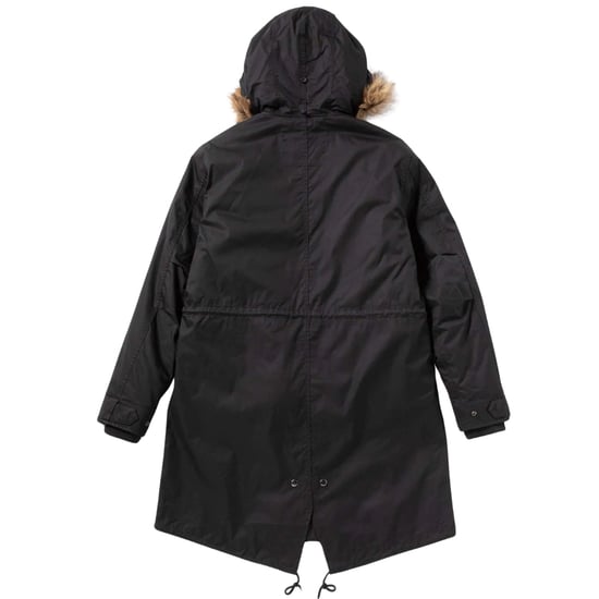 Chaqueta parka negra con forro y cremallera 2 en 1 de Fred Perry - Image 2
