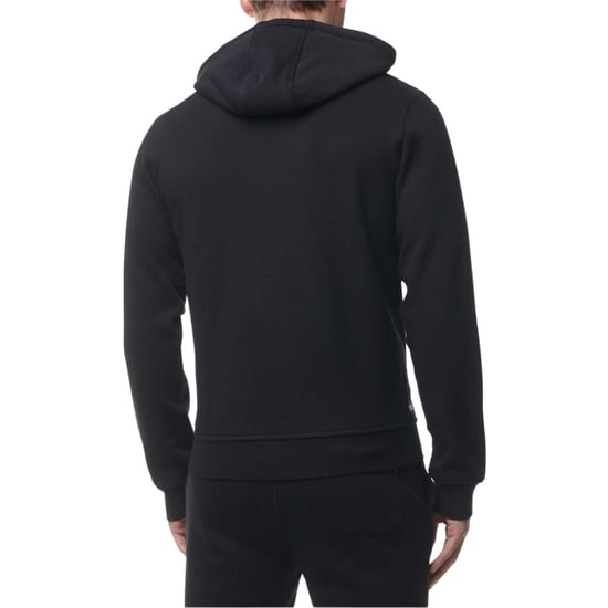 Sudadera negra con capucha y cremallera completa Aquascutum Active con logotipo pequeño - Image 4