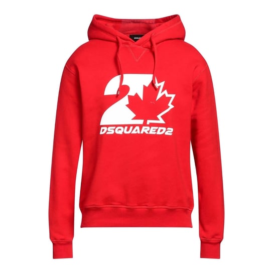 Sudadera con capucha roja con diseño de hoja de arce Cool Fit de Dsquared2 - Image 1