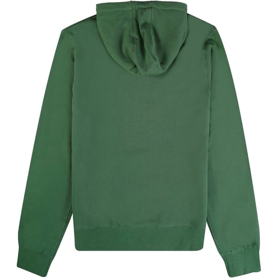 Sudadera con capucha verde Aquascutum Active con logotipo pequeño - Image 2