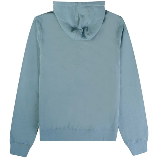 Sudadera con capucha azul Aquascutum Active con logotipo pequeño - Image 2
