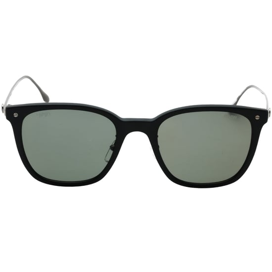 Gafas de sol BMW con montura negra mate y lentes polarizadas ahumadas - Image 1