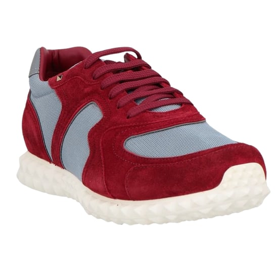 Zapatillas Valentino burdeos y rojas - Image 2