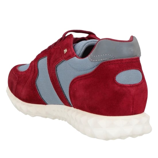 Zapatillas Valentino burdeos y rojas - Image 4