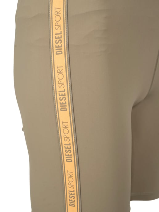 Diesel Bermudas Kolarki de mujer Gris, naranja - Image 4