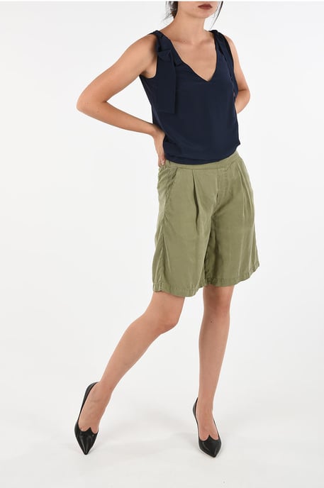 Bermudas con cordón en verde - Image 4