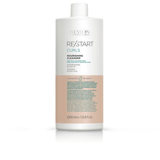 Re-start Curls Nourishing Cleanser 1000 ml - Image 1