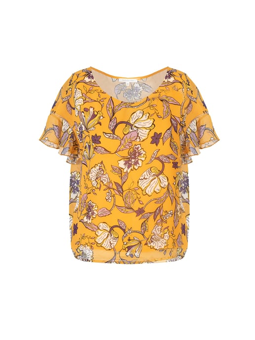 Patrizia Pepe Blusa de mujer naranja, Violeta - Image 2