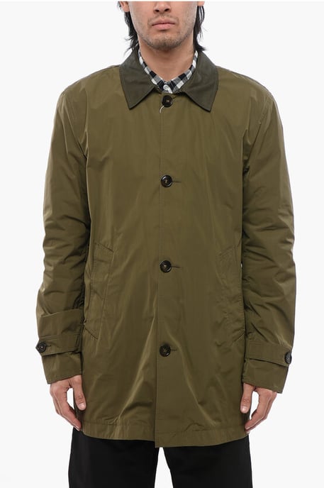 Chaqueta cortavientos Coach CITY en verde - Image 1