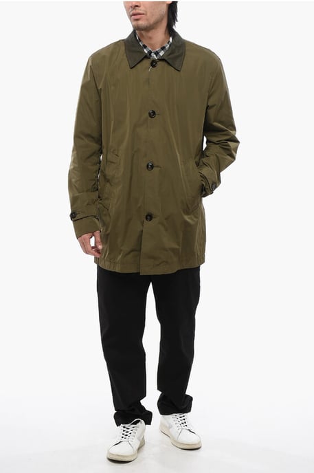Chaqueta cortavientos Coach CITY en verde - Image 4