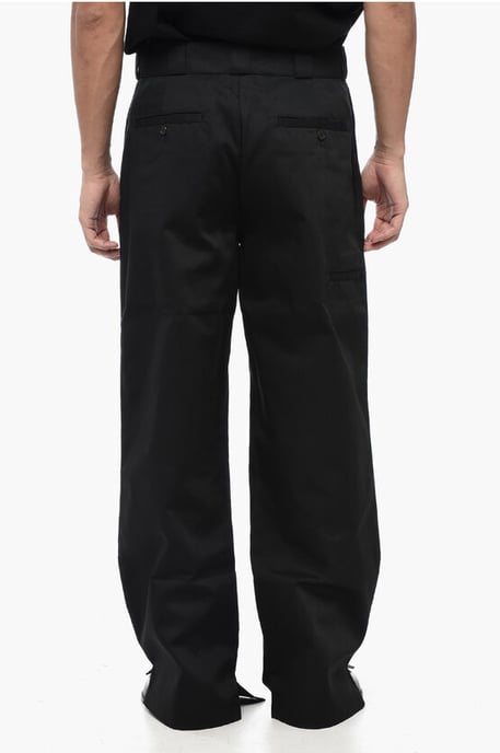 Pantalones chinos de sarga de algodón con trabillas para cinturón - Image 2