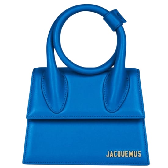 Bolso Jacquemus Le Chiquito Noeud Azul - Image 1