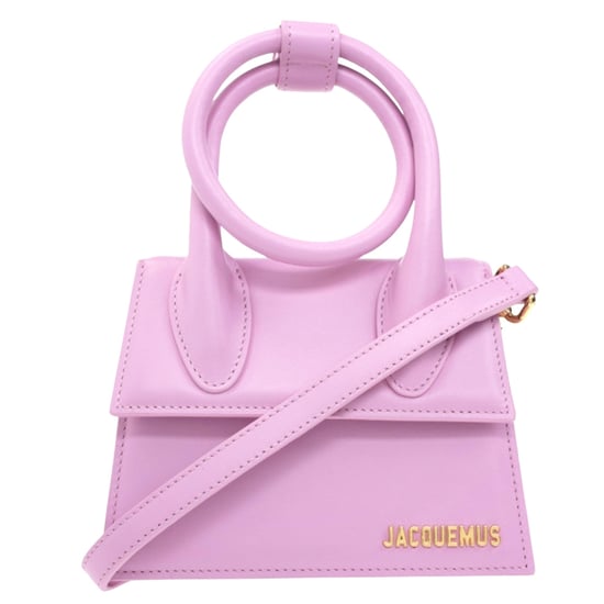 Bolso Jacquemus Le Chiquito Noeud rosa claro - Image 1
