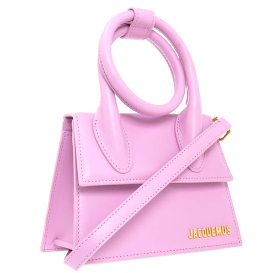 Bolso Jacquemus Le Chiquito Noeud rosa claro - Image 3