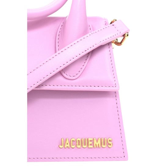 Bolso Jacquemus Le Chiquito Noeud rosa claro - Image 4