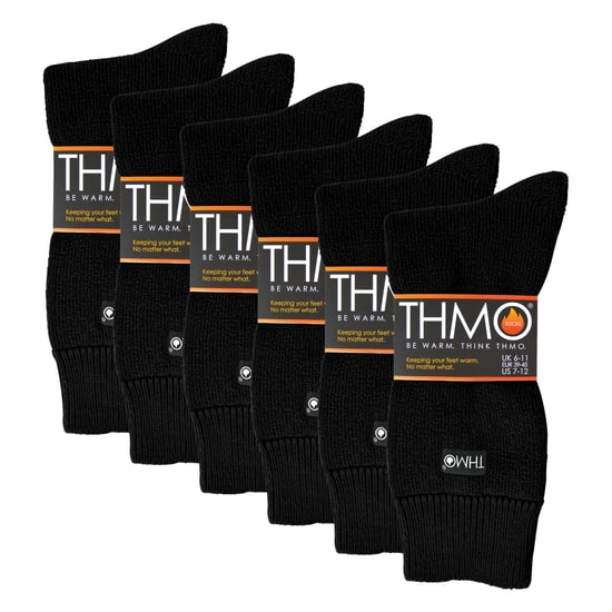6 Pares de Calcetines Térmicos Suaves y Transpirables para Hombre - Image 2
