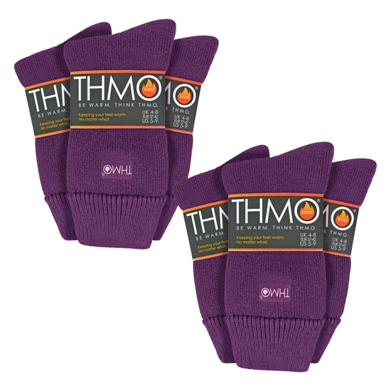6 Pares de Medias Térmicas Suaves y Transpirables para Mujeres - Image 2