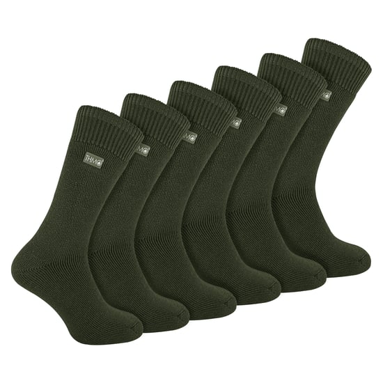 6 Pares de Calcetines Térmicos Transpirables Suaves para Hombre - Image 1