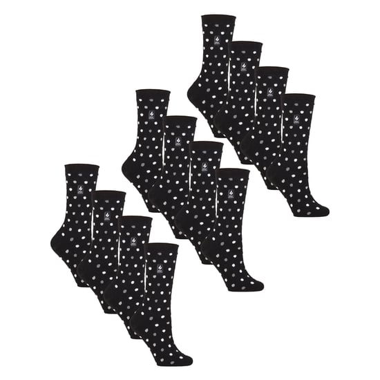 12 Pares de Calcetines Térmicos Ultra Ligeros para Mujeres - Image 1