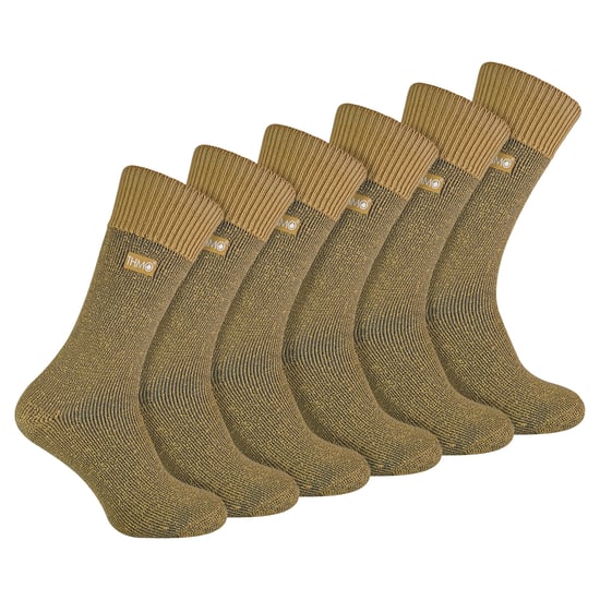 6 pares de calcetines térmicos suaves y transpirables para hombre - Image 1