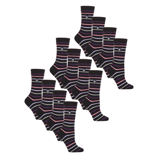 12 Pares de Calcetines Térmicos Ultra Livianos para Mujeres - Image 1