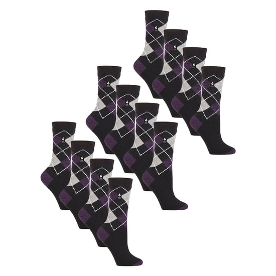 12 Pares de Calcetines Térmicos Ultra Livianos para Mujeres - Image 1