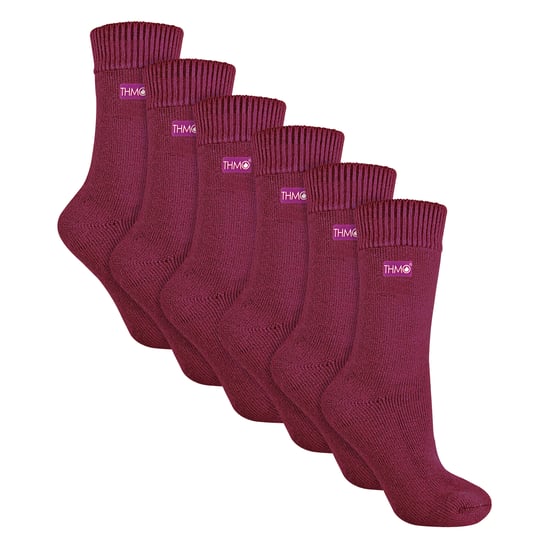 6 Pares de Calcetines Térmicos Suaves y Transpirables para Mujeres - Image 1