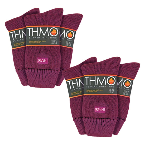 6 Pares de Calcetines Térmicos Suaves y Transpirables para Mujeres - Image 2