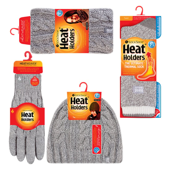 Conjunto Térmico de Invierno para Damas - Gorro, Guantes, Calentador de Cuello y Calcetines Retorcidos - Image 2