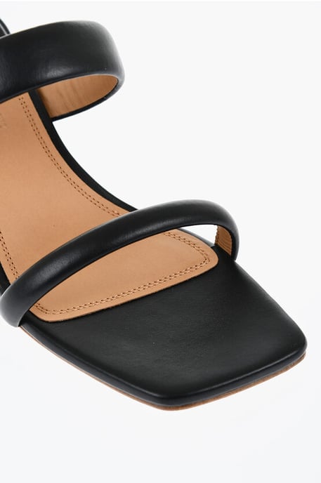 Sandalias SPRING de Piel con Tacón Estándar de 6 cm en Color Negro - Image 4