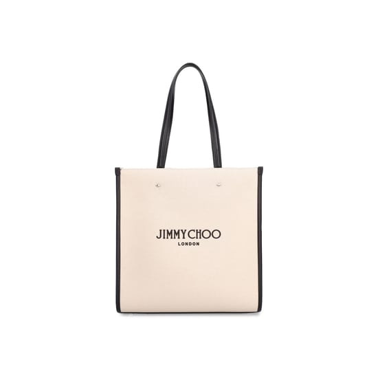 Bolso tote mediano con logotipo de Jimmy Choo - Image 1