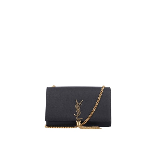 Bolso de hombro tipo servilleta Kate de piel granulada con borlas de Saint Laurent - Image 1