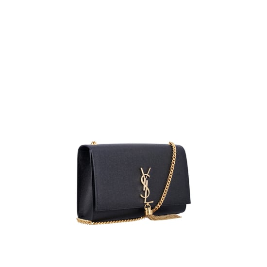 Bolso de hombro tipo servilleta Kate de piel granulada con borlas de Saint Laurent - Image 2