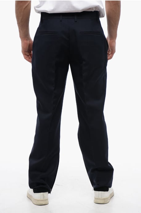 Pantalones de DRILL Carrot-Fit en azul medianoche - Image 2