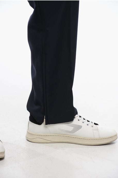 Pantalones de DRILL Carrot-Fit en azul medianoche - Image 4