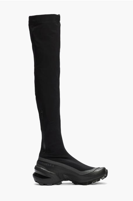 Botas tipo calcetín SALOMON X MM6 CROSSWADER con suela de tacos en negro - Image 3