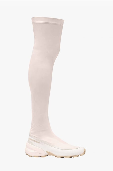 Botas tipo calcetín SALOMON X MM6 CROSSWADER con suela de tacos en rosa - Image 3
