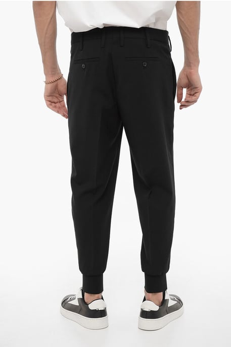 Pantalones JACK negros de talle bajo y corte ajustado - Image 2