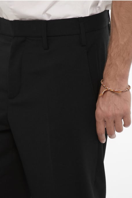 Pantalones JACK negros de talle bajo y corte ajustado - Image 3