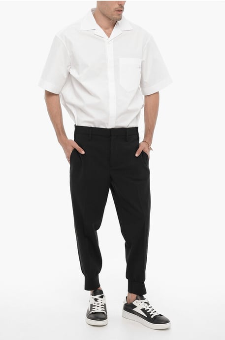Pantalones JACK negros de talle bajo y corte ajustado - Image 4