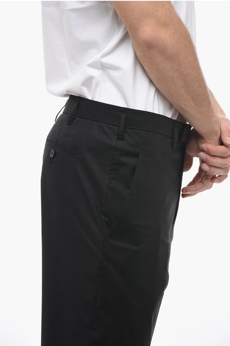 Pantalones JAMIE de talle regular y corte ajustado en negro - Image 3